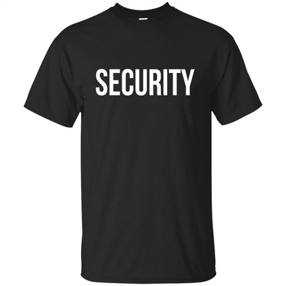 Security T-shirt Black