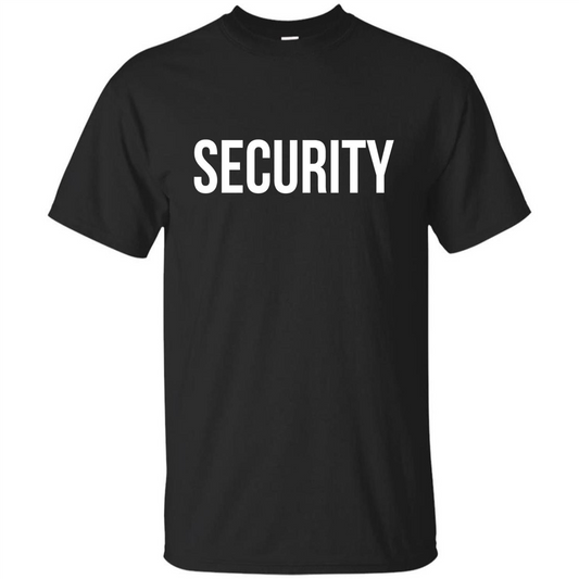 Security T-shirt Black