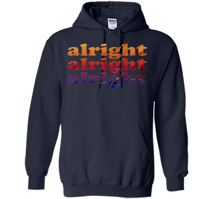 Alright Alright Alright T-shirt Navy
