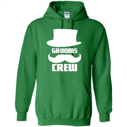 Grooms Crew T-shirt Funny Bachelor and Groom Party T-Shirt Irish Green