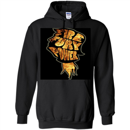 Fire Fury Power T-shirt Black