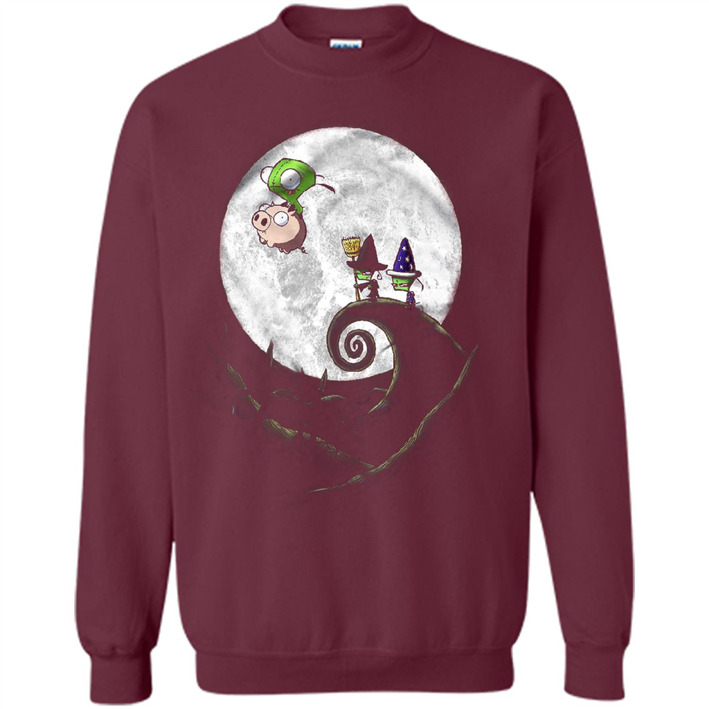 Invader Zim T-shirt Maroon