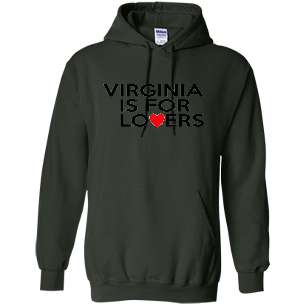 Virginia Is For The Lovers T-shirt Forest Green