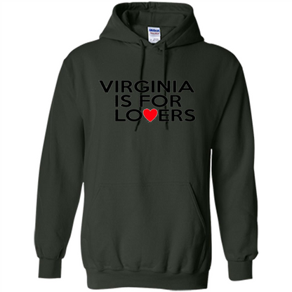 Virginia Is For The Lovers T-shirt Forest Green
