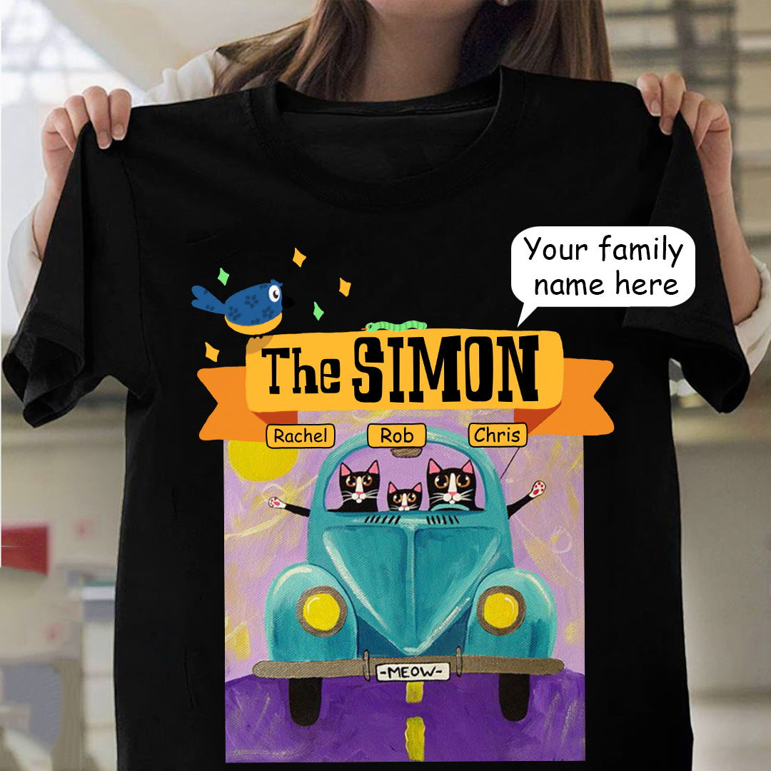 The Simon Family ( Customized Name ) T-Shirt