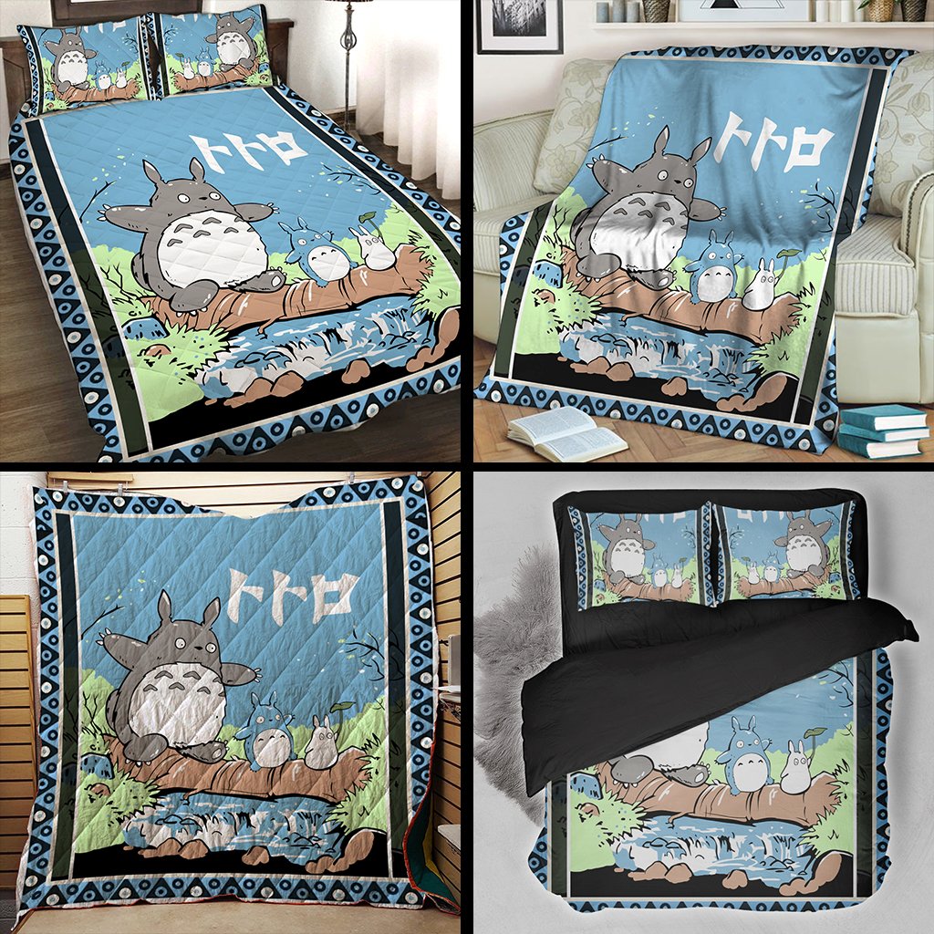 Totoro 3D Quilt Set
