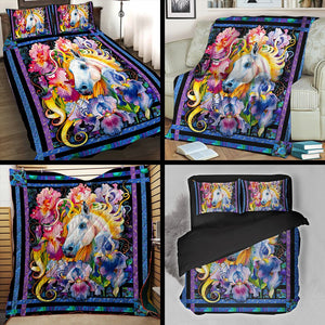 Aesthetic Horse 3D Bed Set