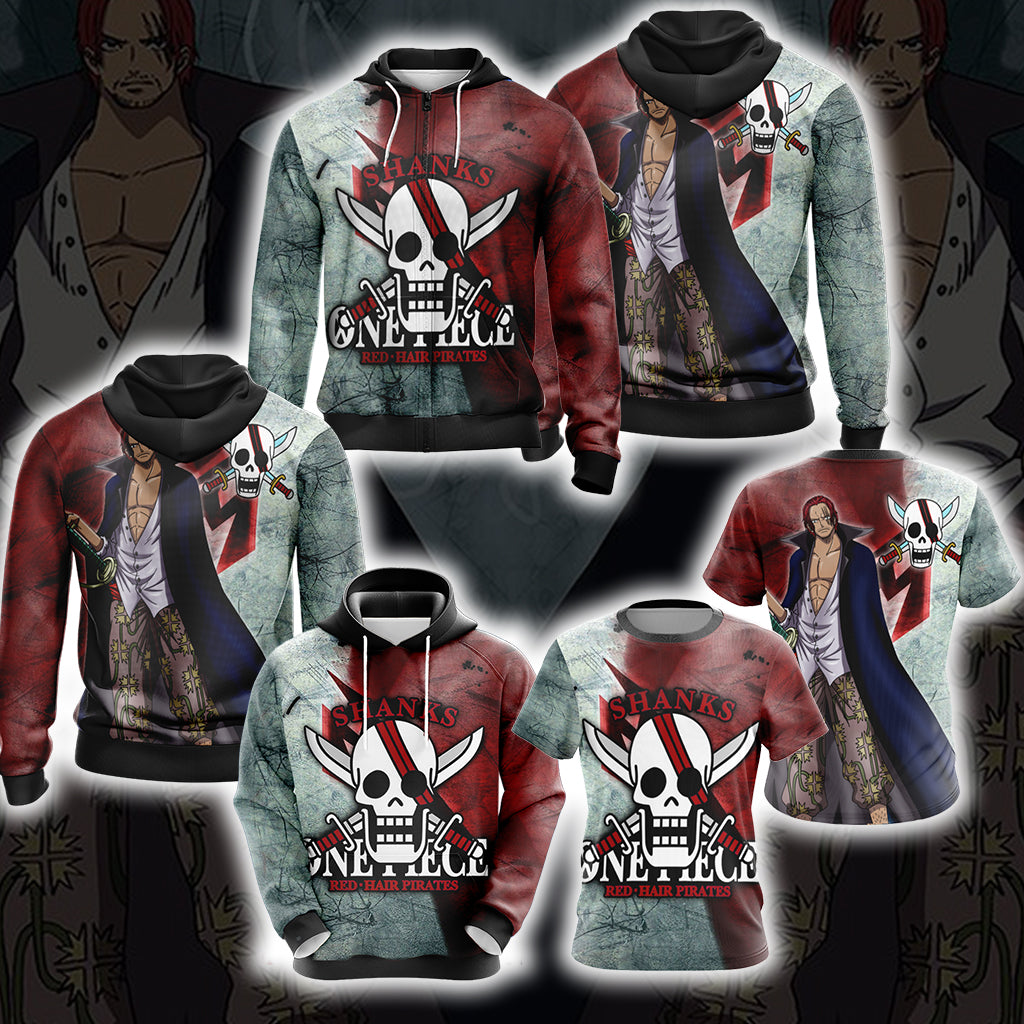 One Piece - Shanks Unisex 3D T-shirt
