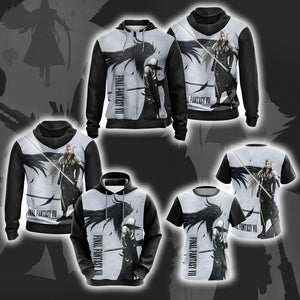 Final Fantasy 7 Sephiroth Unisex 3D Hoodie