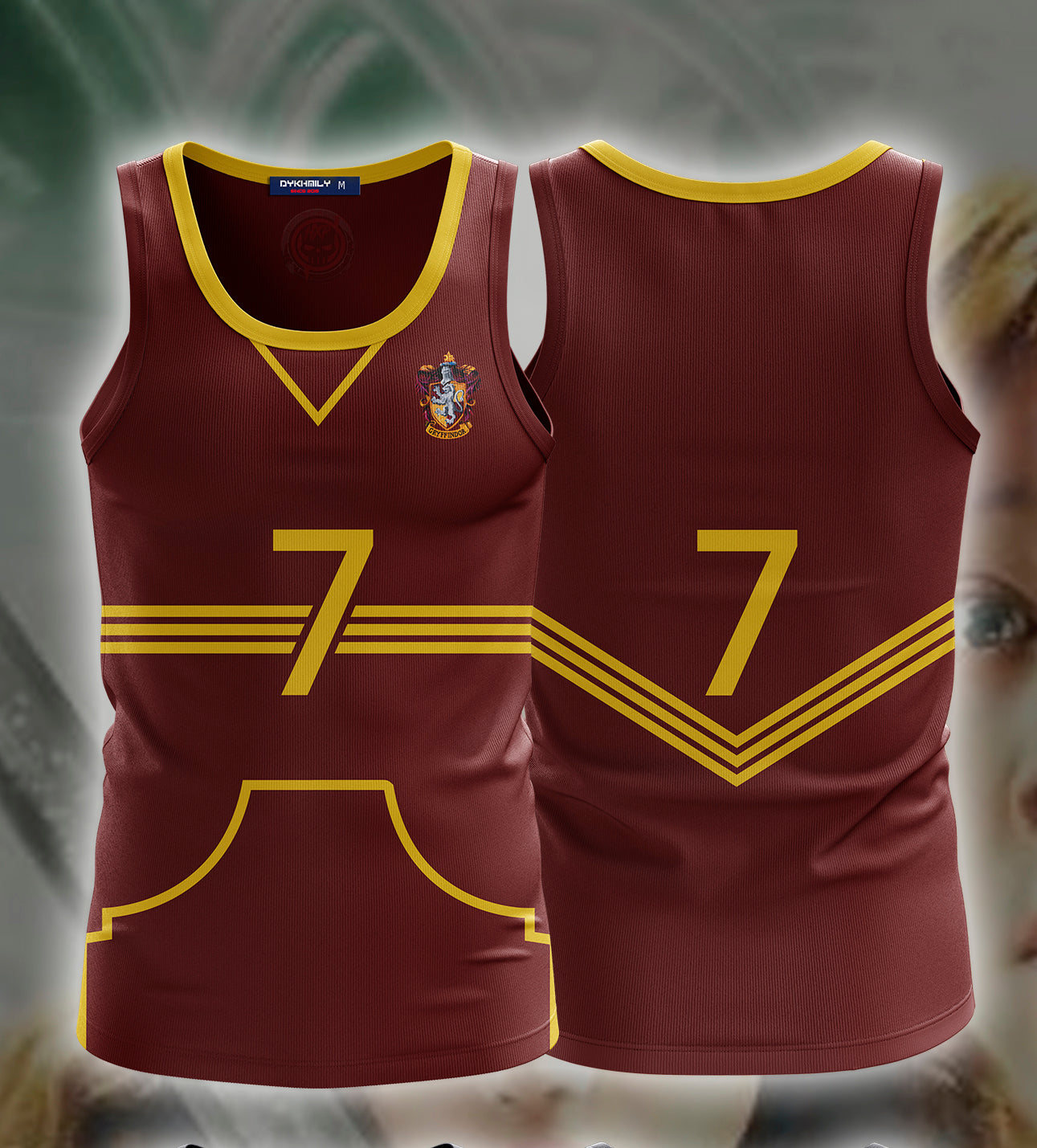 Harry Potter The Gryffindor Quidditch Team 3D Tank Top