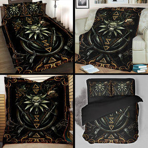 Witcher Symbol 3D Throw Blanket   