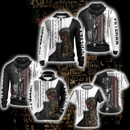 Veteran New Look Unisex 3D T-shirt