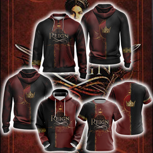 Reign (TV series) Unisex 3D Hoodie