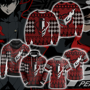 Persona 5 Christmas Style Unisex 3D Hoodie