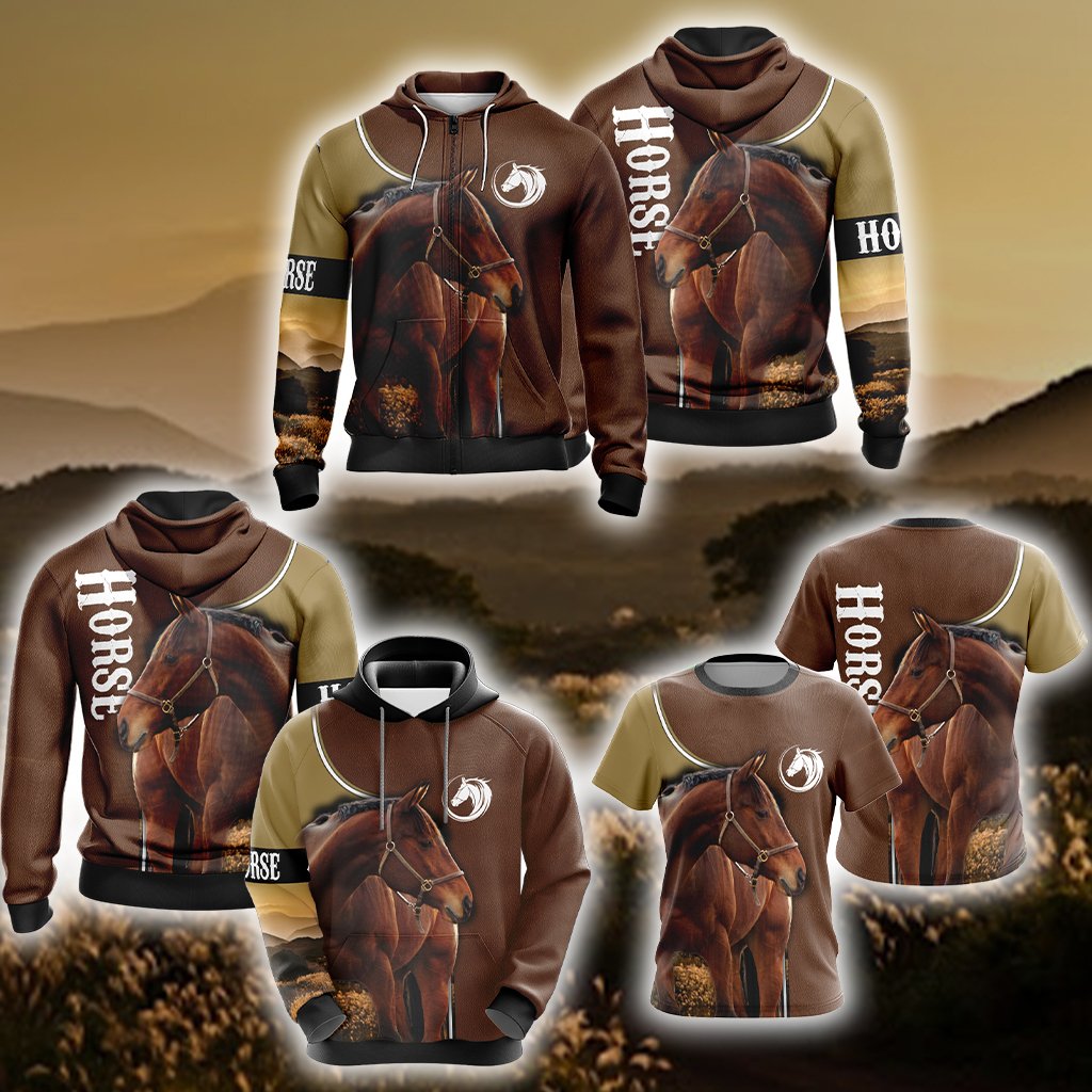 Horse New Style Unisex 3D T-shirt