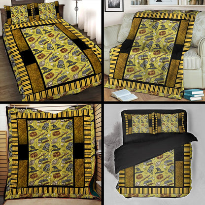 Harry Potter Hufflepuff 3D Quilt Set