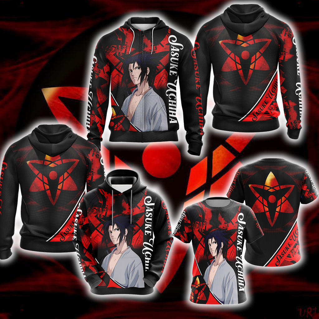 Naruto - Sasuke Uchiha New Style Unisex 3D T-shirt