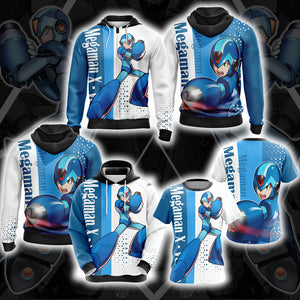 Megaman X - Ver.Ke Unisex Zip Up Hoodie