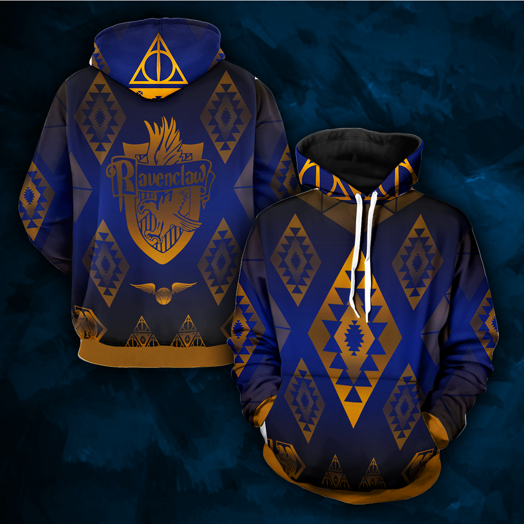 Hogwart Proud To Be A Ravenclaw Harry Potter 3D Hoodie