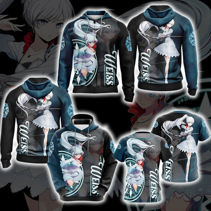 RWBY Weiss Schnee New Version Unisex 3D T-shirt
