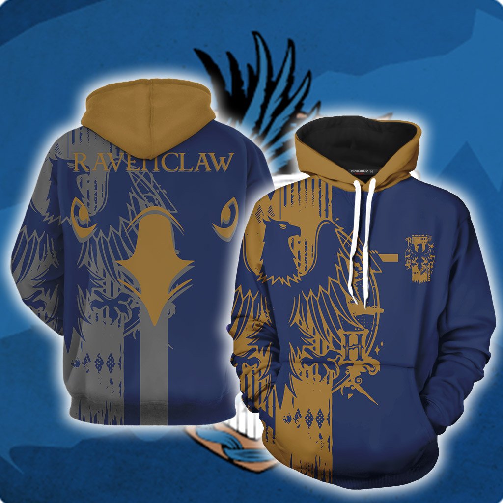 Quidditch Ravenclaw Harry Potter New Look 3D Hoodie