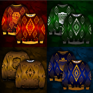 Hogwart Proud To Be A Hufflepuff Harry Potter 3D Sweater