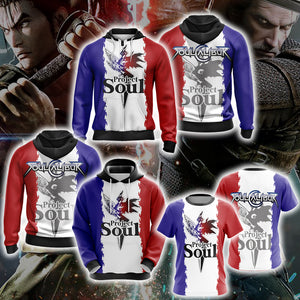 Soulcalibur - Project Soul Unisex 3D T-shirt