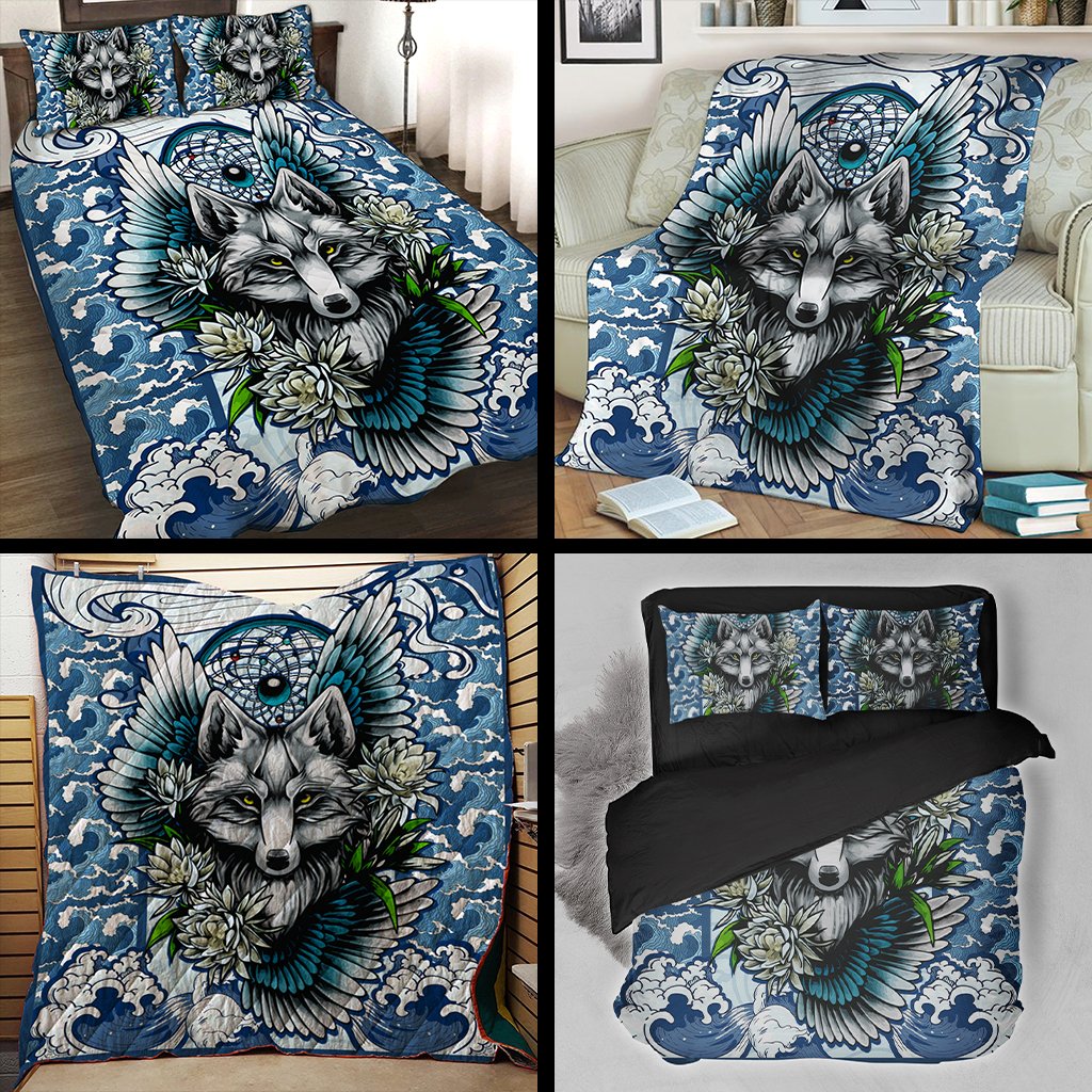 Aesthetic Fox 3D Throw Blanket