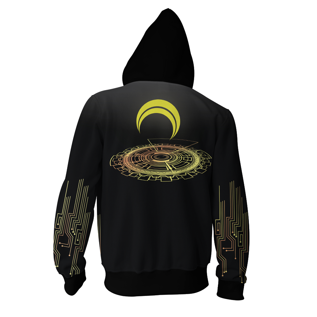 RWBY Team JNPR Jaune Arc Zip Up Hoodie