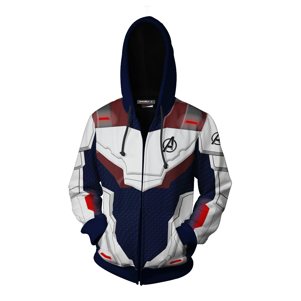 Avengers: Endgame Zip Up Hoodie Jacket