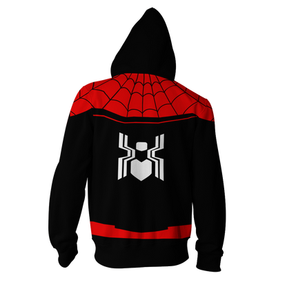 Spider-Man: Far From Home Cosplay Zip Up Hoodie Jacket