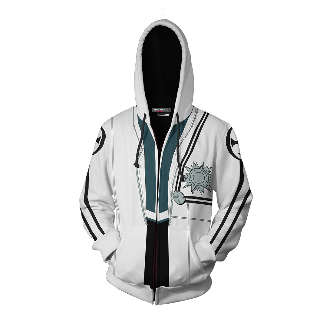 D. Gray Man Bak Chang Cosplay Zip Up Hoodie Jacket