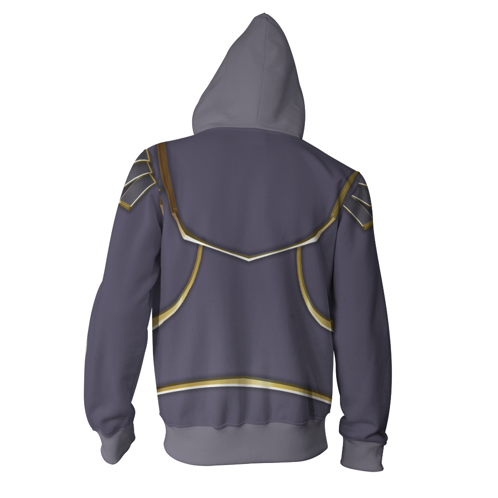 The Legend Of Zelda Ganondorf Cosplay Zip Up Hoodie Jacket