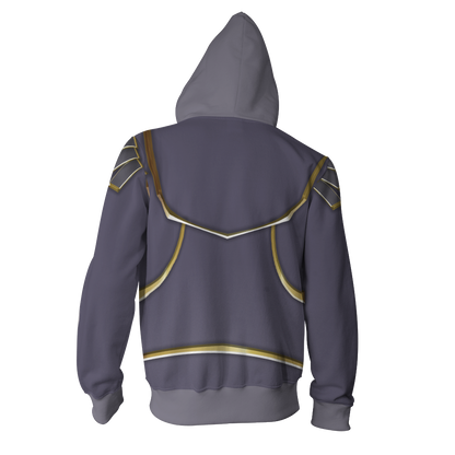 The Legend Of Zelda Ganondorf Cosplay Zip Up Hoodie Jacket