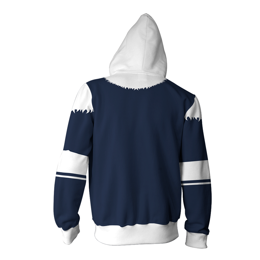 The Legend Of Korra Cosplay Zip Up Hoodie Jacket