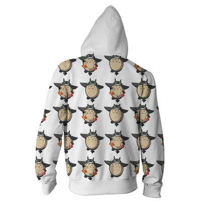 Ghibli Studio My Neighbor Totoro Seamless Zip Up Hoodie