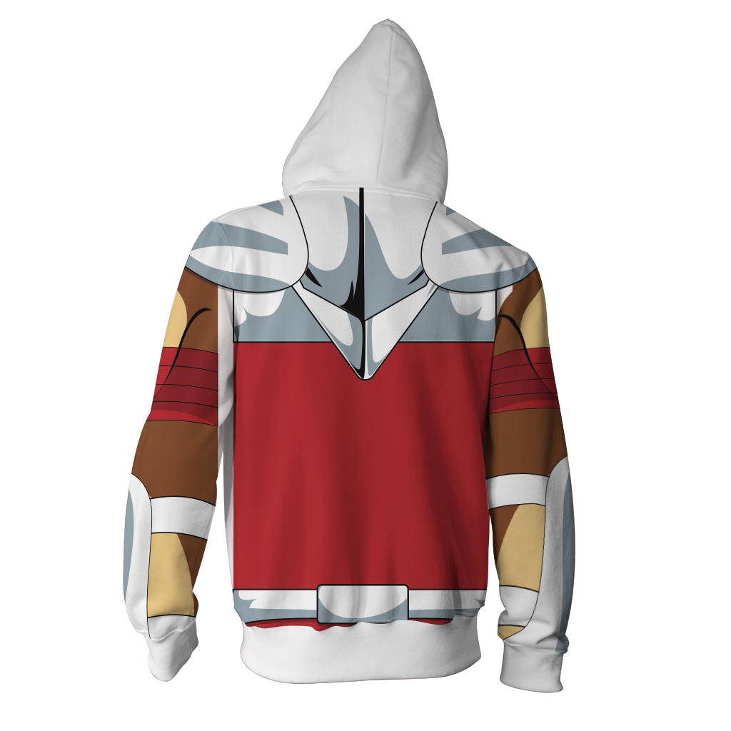 Pegasus Seiya Cosplay Zip Up Hoodie Jacket