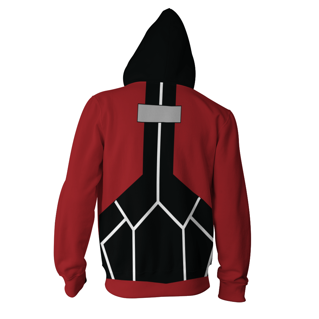 Archer - Fate Stay Night Cosplay Zip Up Hoodie Jacket