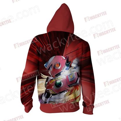 Mega Man - Zero Zip Up Hoodie