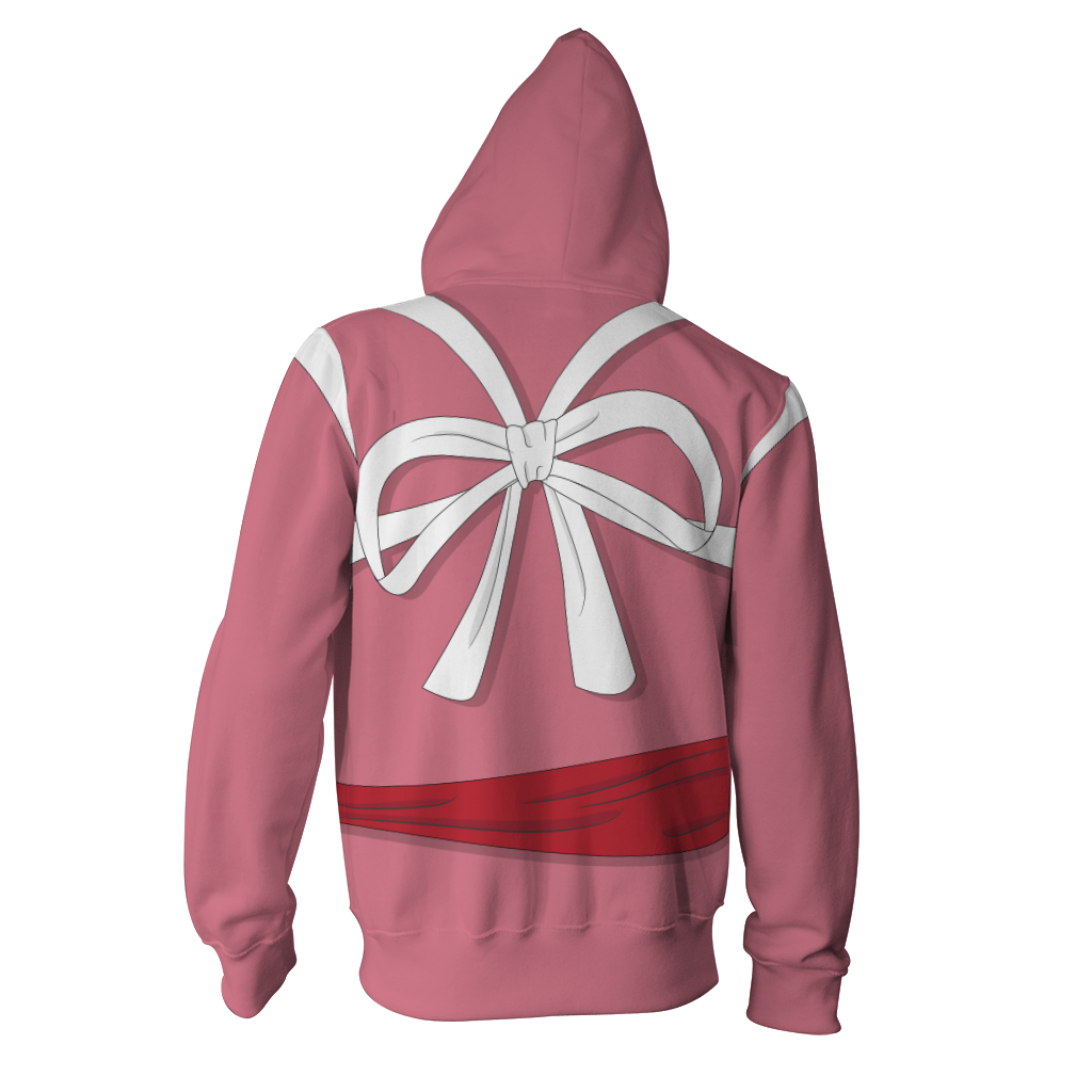 Spirited Away Chihiro Ogino (Sen) Cosplay Zip Up Hoodie Jacket