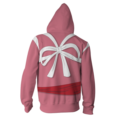 Spirited Away Chihiro Ogino (Sen) Cosplay Zip Up Hoodie Jacket
