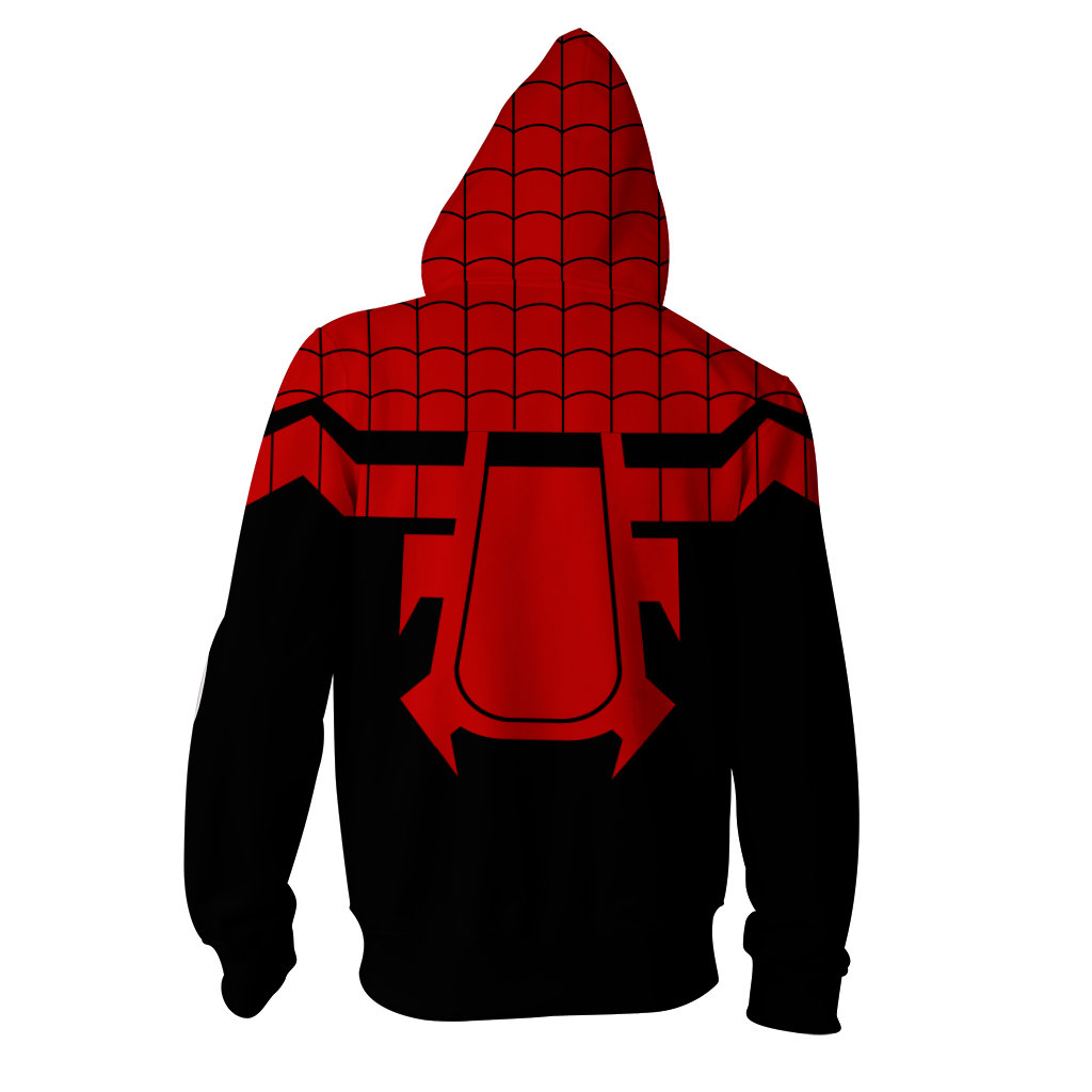 The Superior Spider-Man Cosplay Zip Up Hoodie Jacket