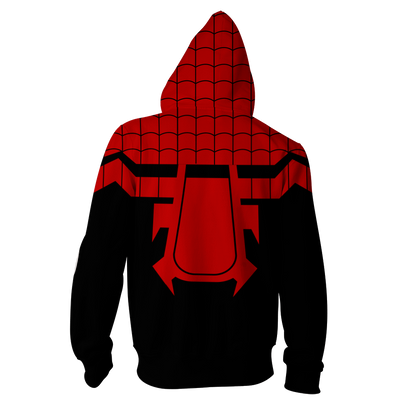 The Superior Spider-Man Cosplay Zip Up Hoodie Jacket