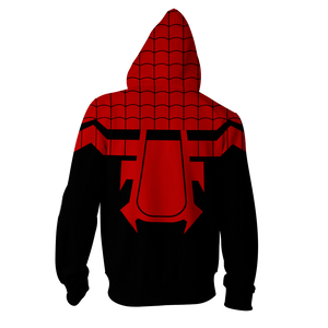 The Superior Spider-Man Cosplay Zip Up Hoodie Jacket
