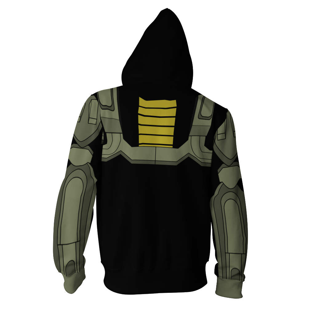 Halo Game Zip Up Hoodie Jacket