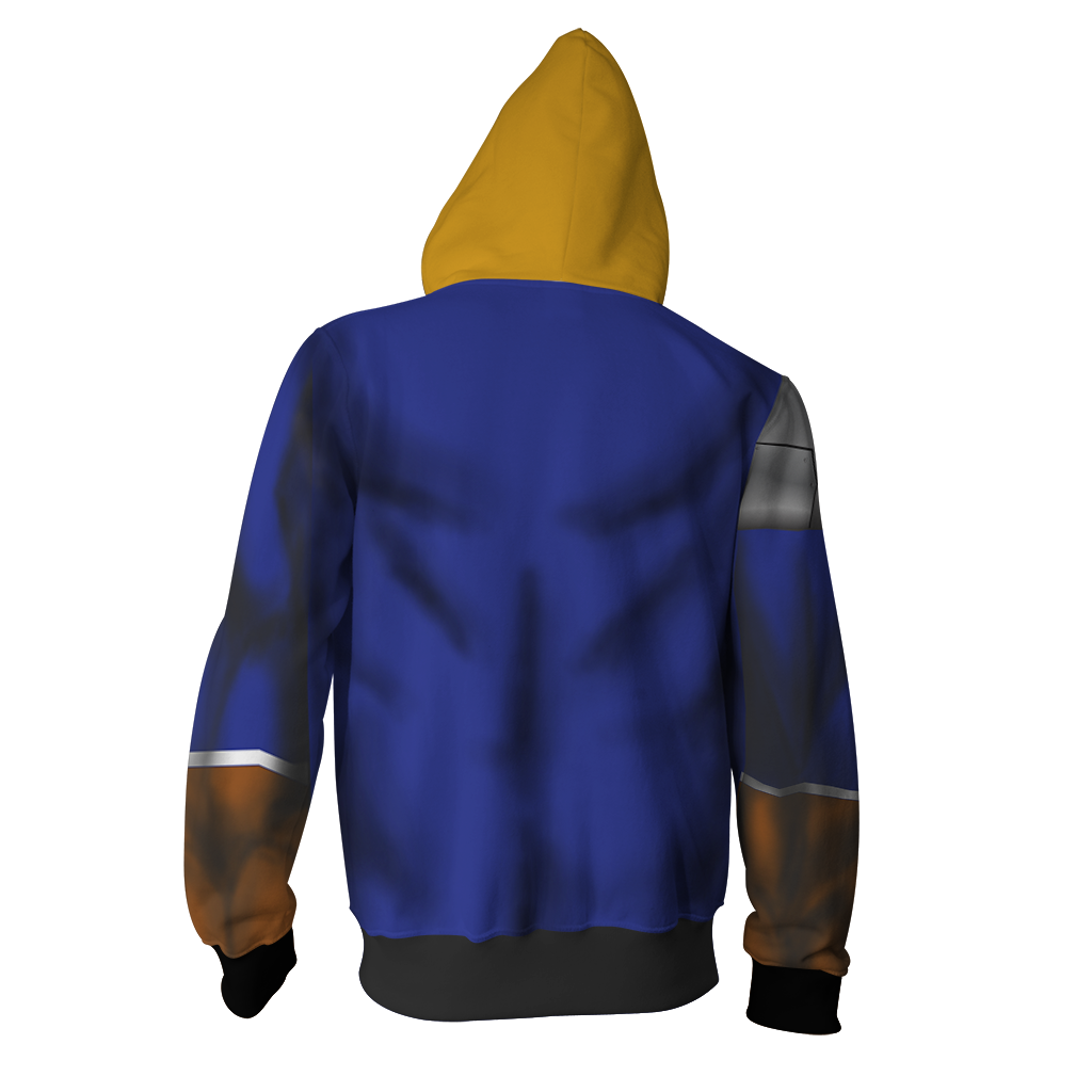Captain Falcon Cosplay Zip Up Hoodie Jacket