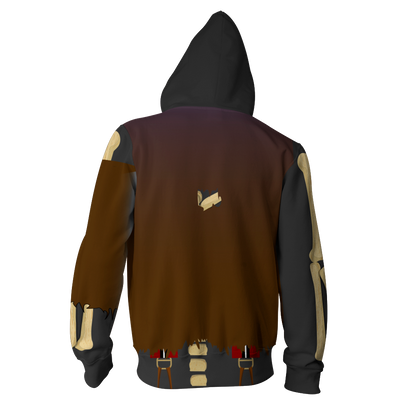 Coco Miguel's Father Suit Zip Up Hoodie Jacket