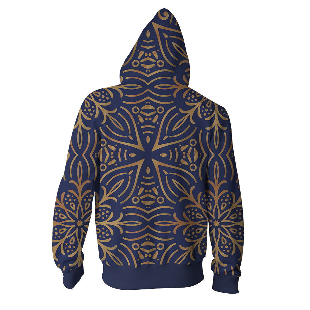 House Ravenclaw Of Wit And Learning Harry Potter Zip Up Hoodie