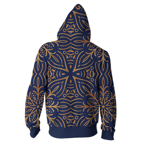House Ravenclaw Of Wit And Learning Harry Potter Zip Up Hoodie
