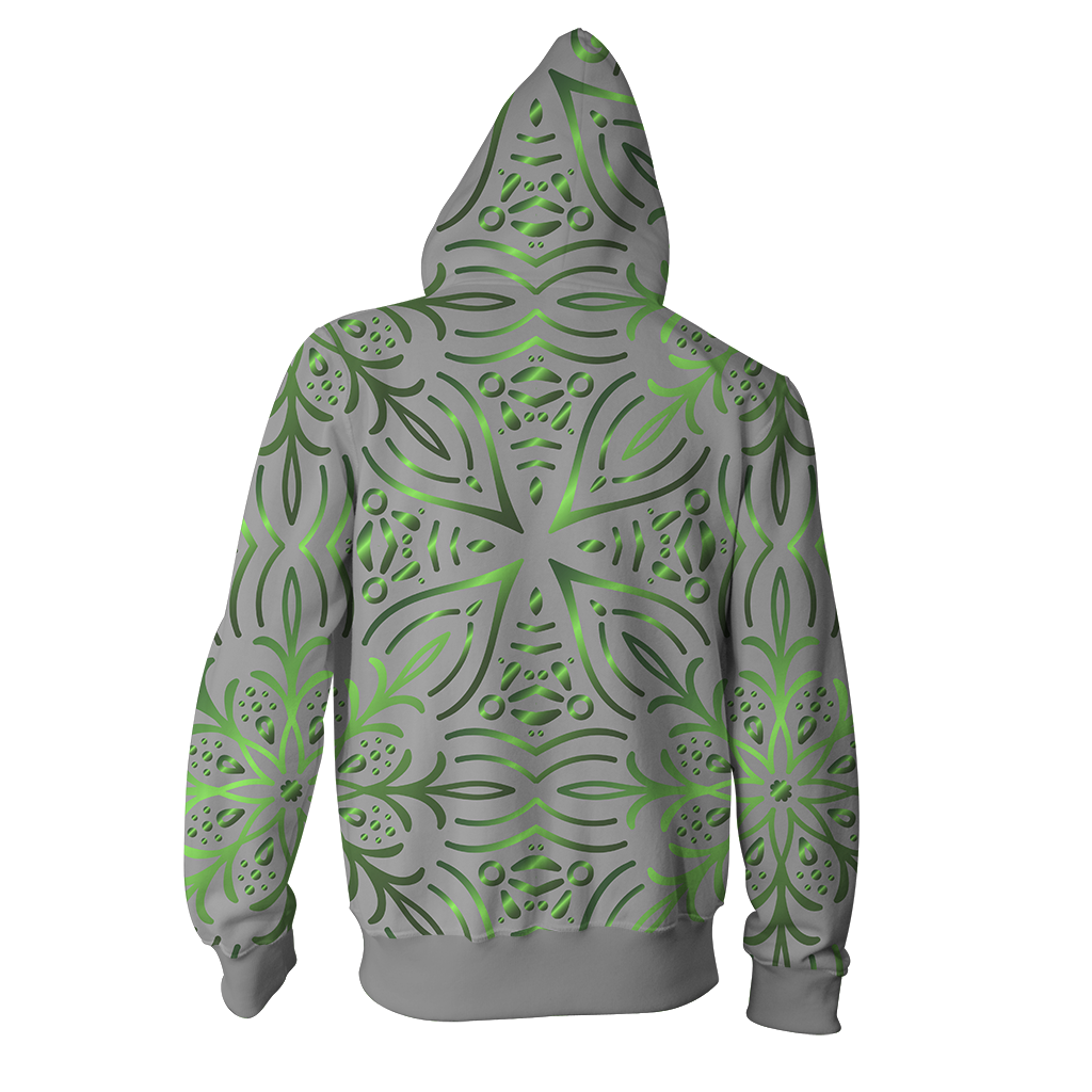 House Slytherin By Any Means Harry Potter Zip Up Hoodie